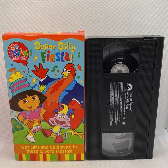 Dora The Explorer: Super Silly Fiesta! VHS Video Nick Jr. - Picture 7 of 9
